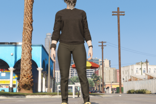 Skinny Jeans & Boots for MP Female (OUTDATE)