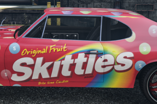 "Skittles" Themed Stallion