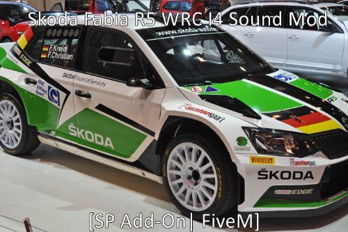 Skoda Fabia R5 WRC I4 Sound Mod [SP Add-On | FiveM]
