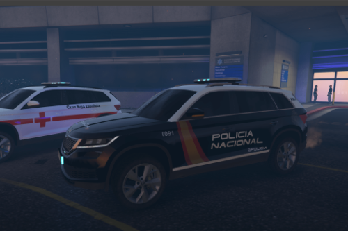 Skoda Kodiaq Policia Nacional/CNP y Cruz Roja Española.