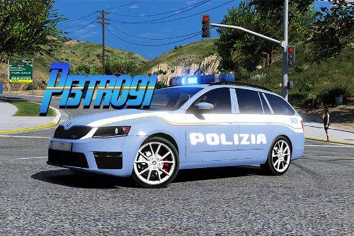 Skoda Octavia - Polizia Italiana [4k]