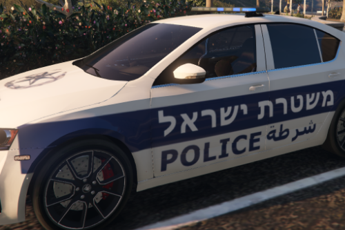 Skoda Octavia VRS - Israel Police 