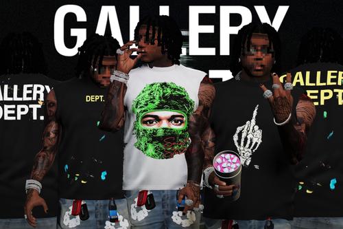 Sleeveless T-shirt Gallery Dept For Franklin