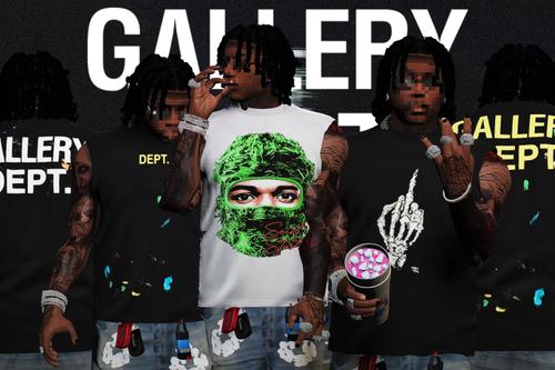 Sleeveless T-shirt Gallery Dept For Franklin