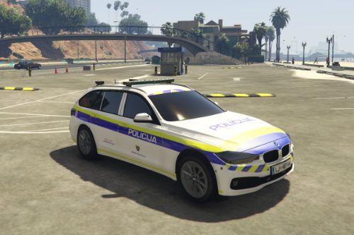 Slovenian Police BMW 330 touring