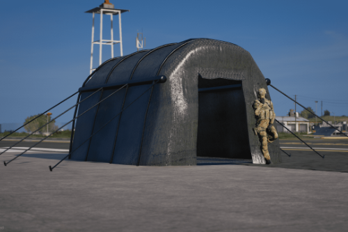 Small Military Tent - Prop 