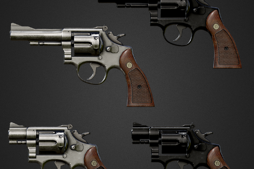 Smith & Wesson Model 15 [Animated][2K]