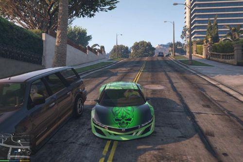 Weed-Mobile Paintjob