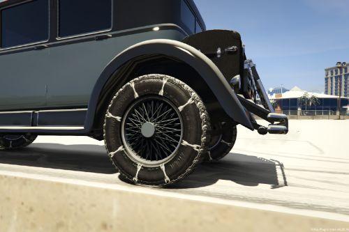 Snow Chains Texture for Most Cars