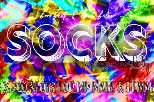 SOCKS - 3 x 200 slots for MP Male & MP Female > dlc > no replace
