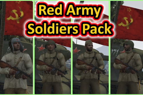 Soviet Red Army WW2 / WWII Soldiers Pack
