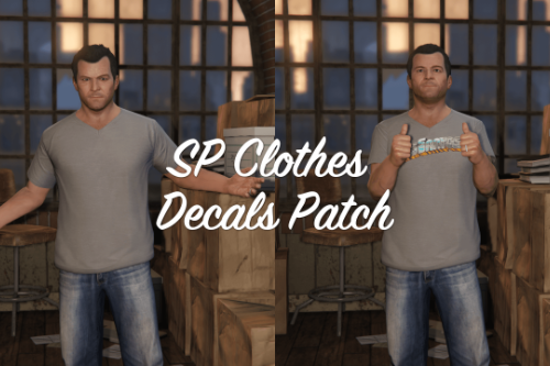 SP Clothes Decals Patch