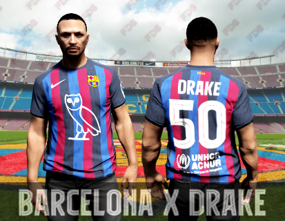 Barcelona x Drake T-Shirt for MP Male 