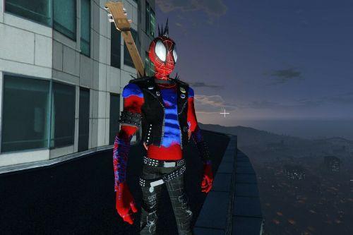 SPIDER PUNK DELUXE [Addon -Ped]