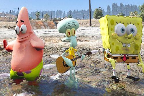 Spongebob Protagonists Pack