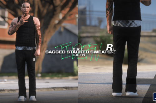 Stacked Sweats For MP Male