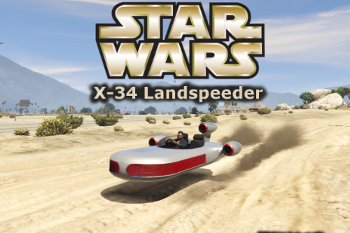 Star Wars X-34 Landspeeder