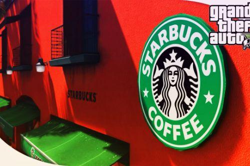 Starbucks coffee + waiter + coffeecup