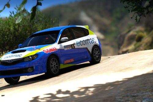 Subaru Impreza| Rally Mobil Chile | ECOMAC Paintjob 