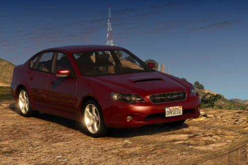 Subaru Legacy B4 (BL5) 2005 [Add-On | LODs | Sound | Tuning | Liveries | Vehfuncs]