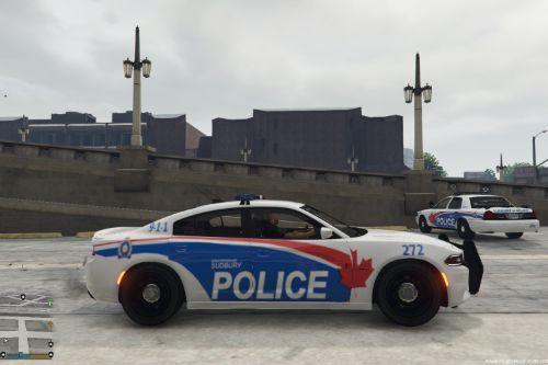Sudbury, Ontario Police 2015 Charger