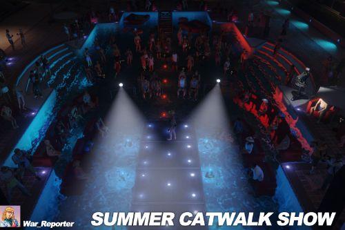 Summer Cat Walk Show with Club [Scene]