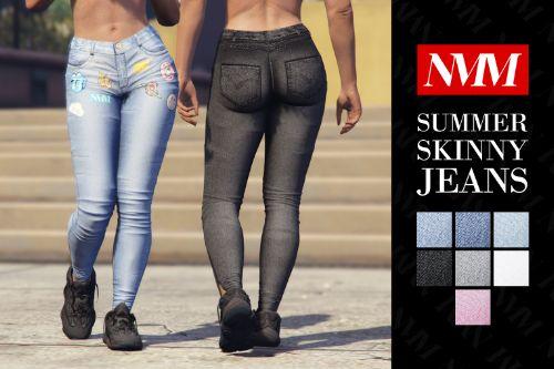 Summer Skinny Jeans for MP Female