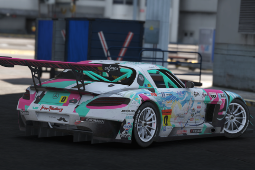 Mercedes Benz SLS AMG GT3 [Add-On | Replace | Livery | Template] 