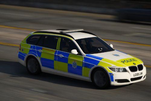 Sussex Police 2009 BMW 3 Series Estate RPU