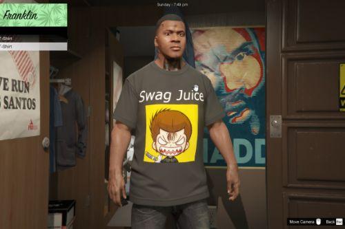 Swag Juice T-Shirt Installation in description