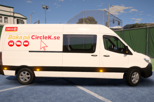 Swedish CircleK Van