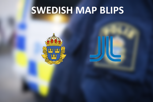 Swedish Map Blips (Police Stations)