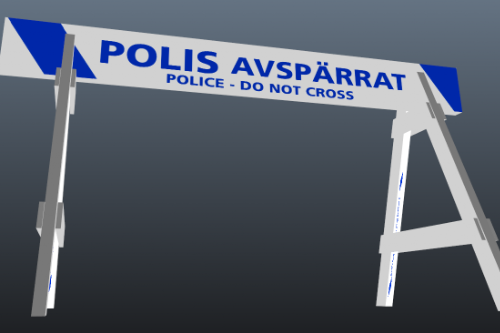 | Swedish | Police Barrier | No Requirements | Original Model | 2018