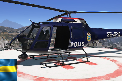 Swedish Police Helicopter 2016