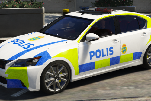 Swedish police Lexus GS350