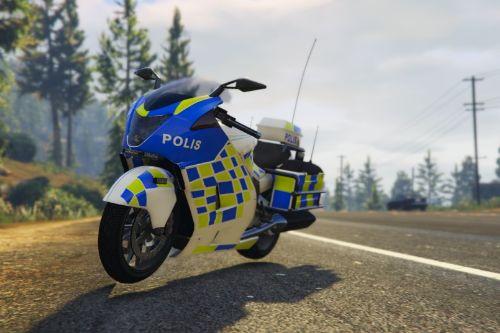 Swedish Police Motorcycle (Hakuchou)