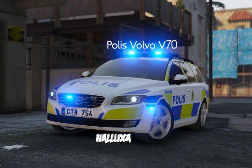 Swedish Police (Polis) Volvo V70 [4K]