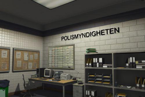 Swedish Police Sign