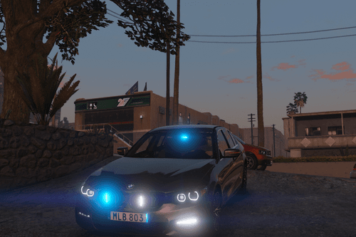 Swedish Police Unmarked BMW 540i xDrive 610bf4 bmw