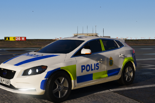 Swedish Police V40 [ELS] [SKIN]