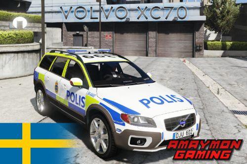 Swedish Police Volvo XC70 [ELS]