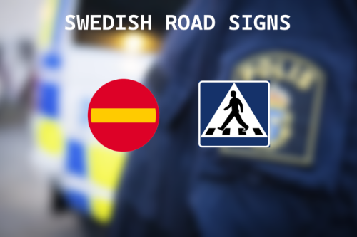 Swedish Road Signs (Retexture)