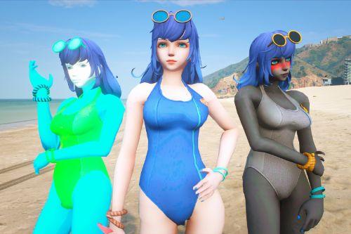 Swimsuit girl [Add-On Ped] 
