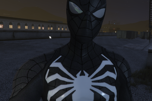 Symbiotic Spiderman PS4 retexture 