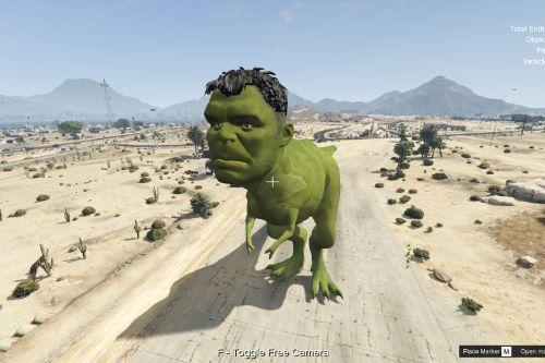 T-Rex Hulk Giant [Add-On Ped]
