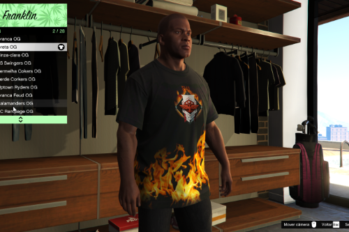 T-Shirt Free Fire for Franklin