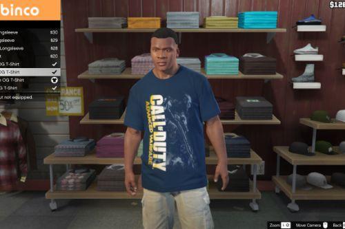 T-shirt Game Pack For Franklin