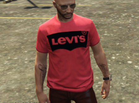T-shirt Levi's For Male MP FiveM