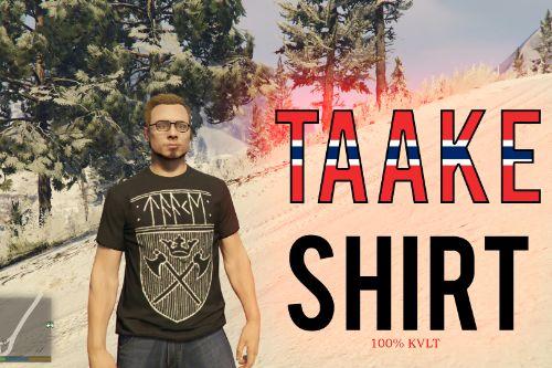 TAAKE T-Shirt | Black Metal T-Shirt (For MP Character)