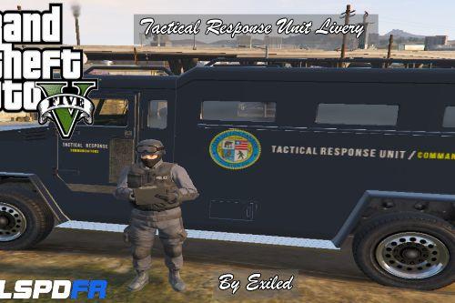 Tactical Response Unit Livery BETA (Command Unit)